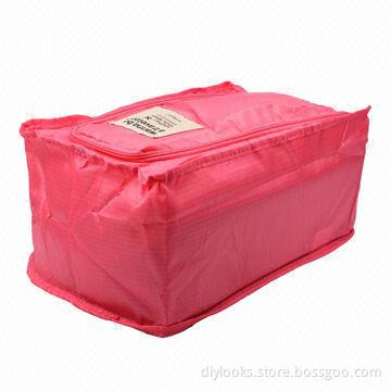 Travel Sneaker for Shoes, Clothes, Made of Nylon Material, Sized 30 x 20 x 13cm